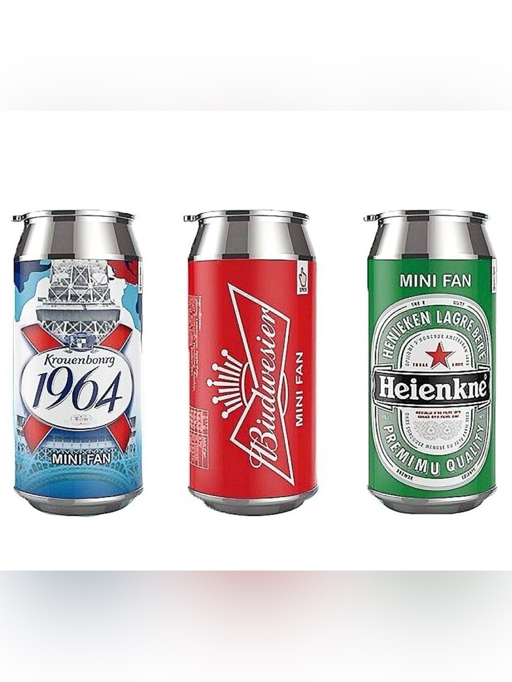Beer Can Rechargeble electric Fan